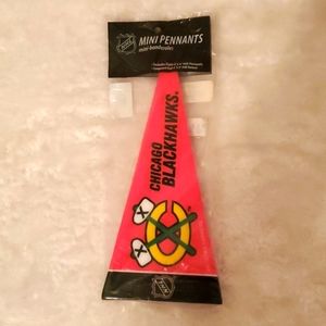 NHL Chicago Blackhawks mini pennants Set of 8 New in package 📦